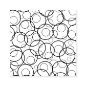 Leaves Wreath Rubber Stamp Rubberstempel (Afrduk)