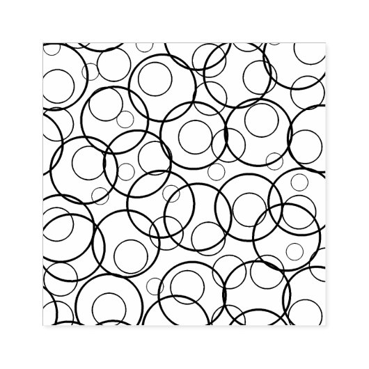 Leaves Wreath Rubber Stamp Rubberstempel (Afrduk)