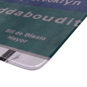 Leaving Brooklyn New York Fuhgeddaboudit Snijplank (Hoek)