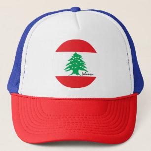 Lebanese flag & Lebanon fashion/fans Trucker Pet