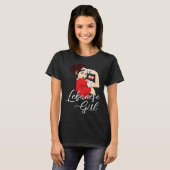 lebanese girl lebanon t-shirt (Voorkant volledig)