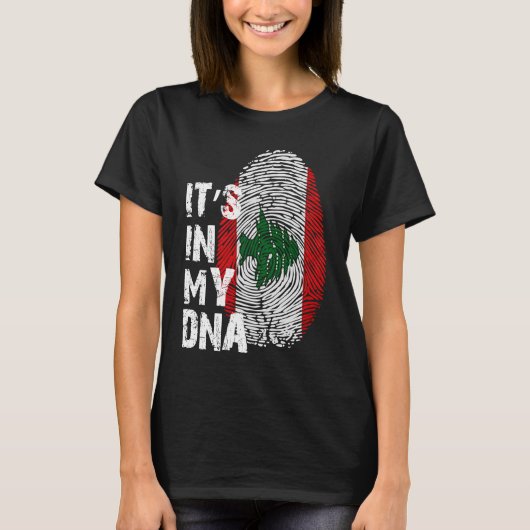 Lebanese Protest Flag Supporting Revolution 2019 T-shirt (Voorkant)
