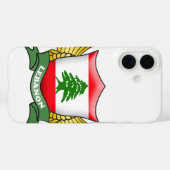 Lebanon Flag Emblem Case-Mate iPhone Case (Achterkant (horizontaal))