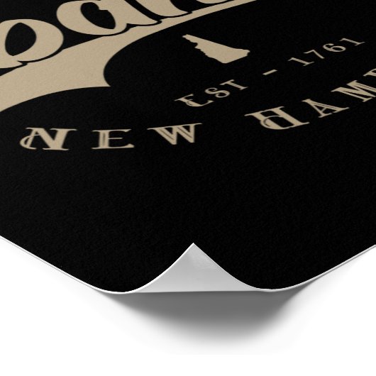 Lebanon New Hampshire  Poster (Hoek)