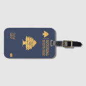 Lebanon passport bagagelabel (Voorkant (horizontaal))