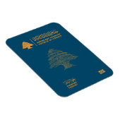 Lebanon passport magneet (Rechterzijde)