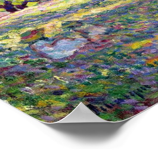 Lebasque - Kinderen op de Glade 1906 Poster (Hoek)