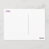 Lebe Liebe & Lache viel Briefkaart (Achterkant)