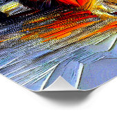 Lebendiger Pinselstrich - Liegender Tiger Perfect Poster (Hoek)