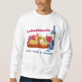 Leberknecht Wein Party Trui (Voorkant)