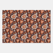 Lebkuchen, Duits kerstontbijt Inpakpapier Vel (Voorkant)