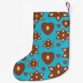 Lebkuchen mit Mandeln Kleine Kerstsok (Achterkant)