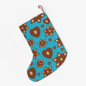 Lebkuchen mit Mandeln Kleine Kerstsok (Achterkant (Hangend))