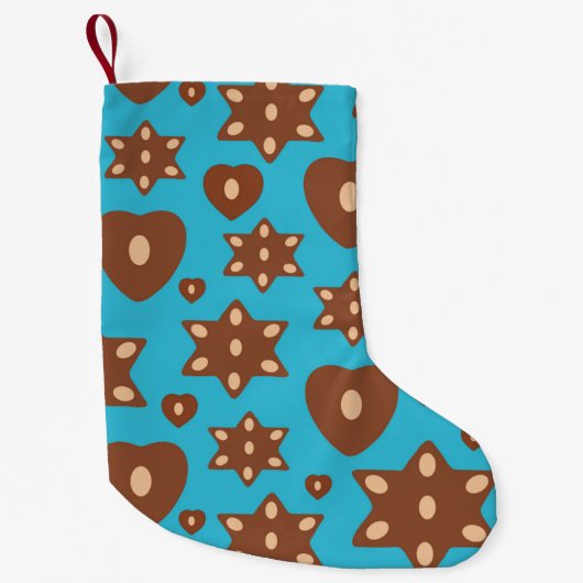 Lebkuchen mit Mandeln Kleine Kerstsok (Voorkant)