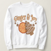 Lebkuchenmann Ginger Joy Weihnachten Trui (Design voorkant)
