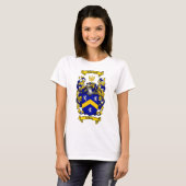 LEBLANC FAMILIE CREST - LEBLANCKAT VAN WAPENS T-SHIRT (Voorkant volledig)