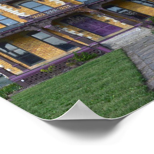 Lebold Mansion, Abilene, Kansas Poster (Hoek)