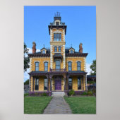 Lebold Mansion, Abilene, Kansas Poster (Voorkant)