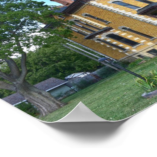 Lebold Mansion, Abilene, Kansas Poster (Hoek)