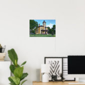 Lebold Mansion, Abilene, Kansas  Poster (Thuiskantoor)