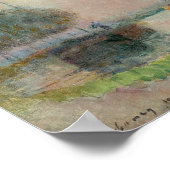 Lebourg - aan de rivieroever 1909 poster (Hoek)