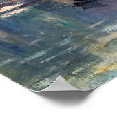 Lebourg - Cathedrale de Dordrecht Poster (Hoek)