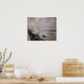 Lebourg - De haven van Antwerpen Poster (Keuken)