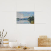 Lebourg - De Laffittes House Bridge Poster (Keuken)
