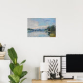 Lebourg - De Laffittes House Bridge Poster (Thuiskantoor)