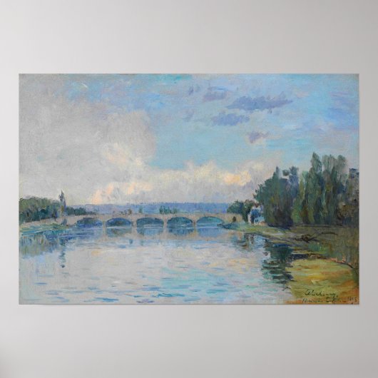 Lebourg - De Laffittes House Bridge Poster (Voorkant)