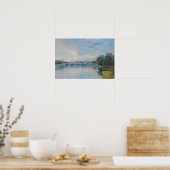 Lebourg - De Laffittes Huisbrug Poster (Keuken)