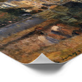 Lebourg - De Seine bij La Bouille omgeving van... Poster (Hoek)