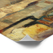 Lebourg - De Seine in Parijs op Notre Dame 1902 Poster (Hoek)