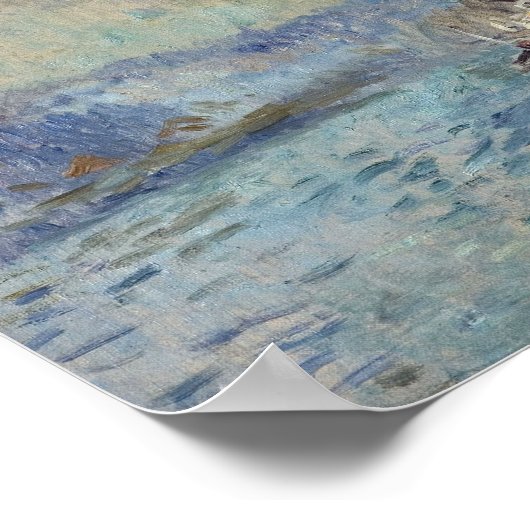 Lebourg - in de haven van Rouen Poster (Hoek)