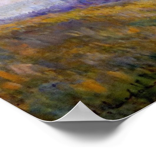 Lebourg - Mont Gargan Rouen Poster (Hoek)