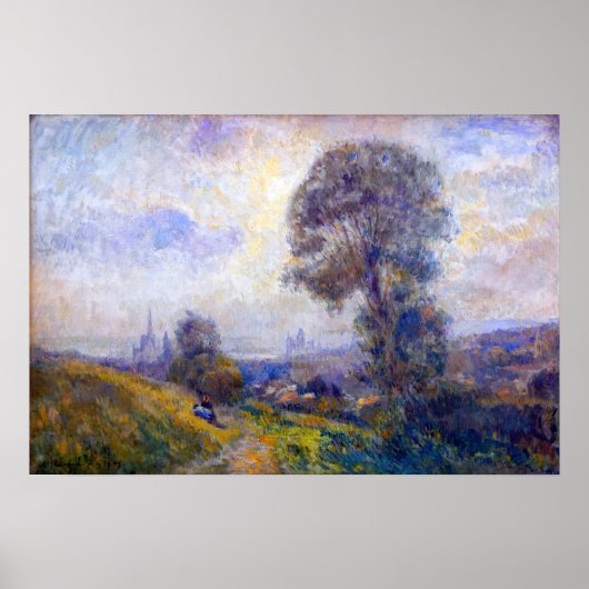 Lebourg - Mont Gargan Rouen Poster (Voorkant)