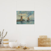 Lebourg - Moulin A Delft Poster (Keuken)