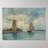 Lebourg - Moulin A Delft Poster (Voorkant)