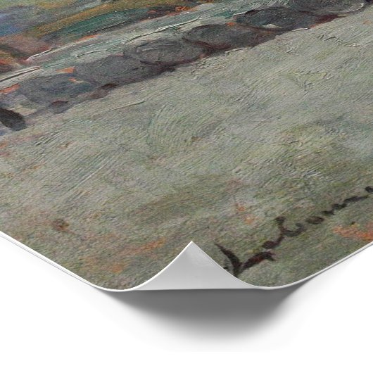 Lebourg - Notre Dame Poster (Hoek)