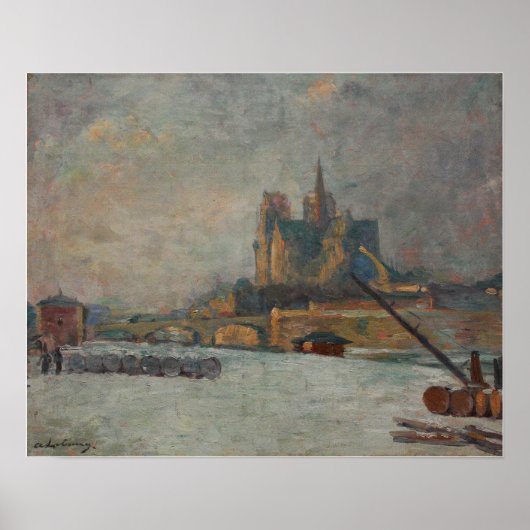 Lebourg - Notre Dame Poster (Voorkant)