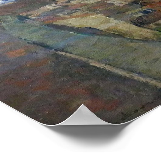 Lebourg - Pont du Chateau Poster (Hoek)