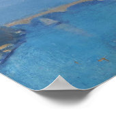 Lebourg - Rouen de Seine en de kathedraal Poster (Hoek)