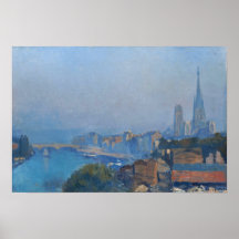 Lebourg - Rouen de Seine en de kathedraal