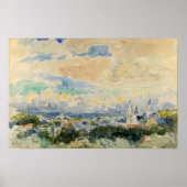 Lebourg - Schets van een dorp 1915 Poster (Voorkant)