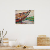 Lebourg - Vissersboot op de oever Poster (Keuken)