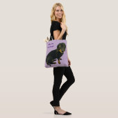LeBron de Dachshund-Canvas tas (Op model)