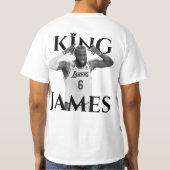 LeBron James GOAT T-shirt (Achterkant)