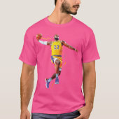 Lebron James Lowpoly T-shirt (Voorkant)