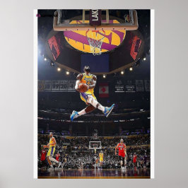LeBron James, NBA, basketbal, King James, Slam du Poster