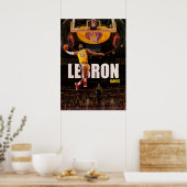 lebron james, nba, basketbal, king james, slam du poster (Keuken)